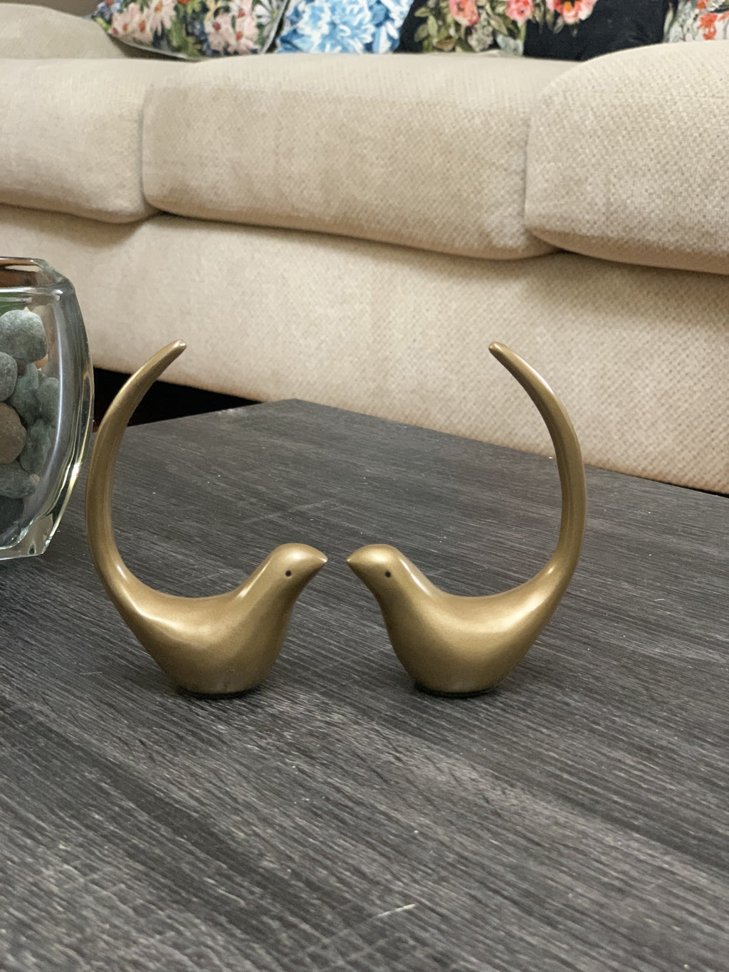 Set de 2 portaanillos pájaro Vibhsa