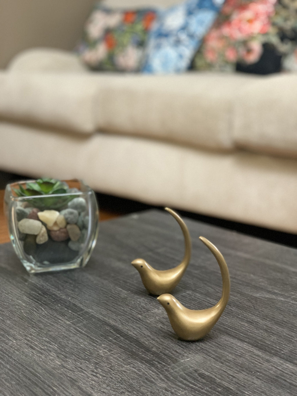 Set de 2 portaanillos pájaro Vibhsa