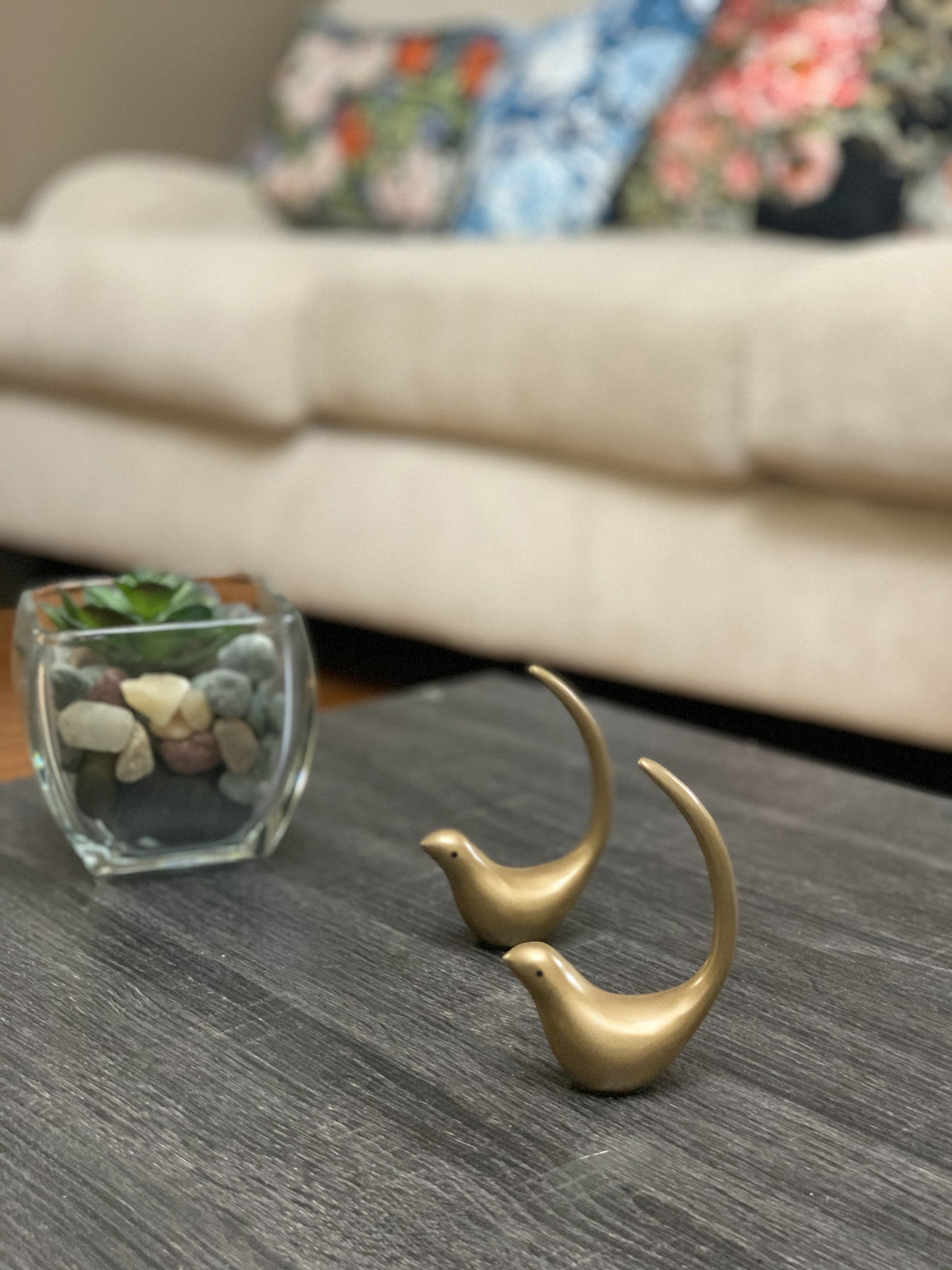 Set de 2 portaanillos pájaro Vibhsa