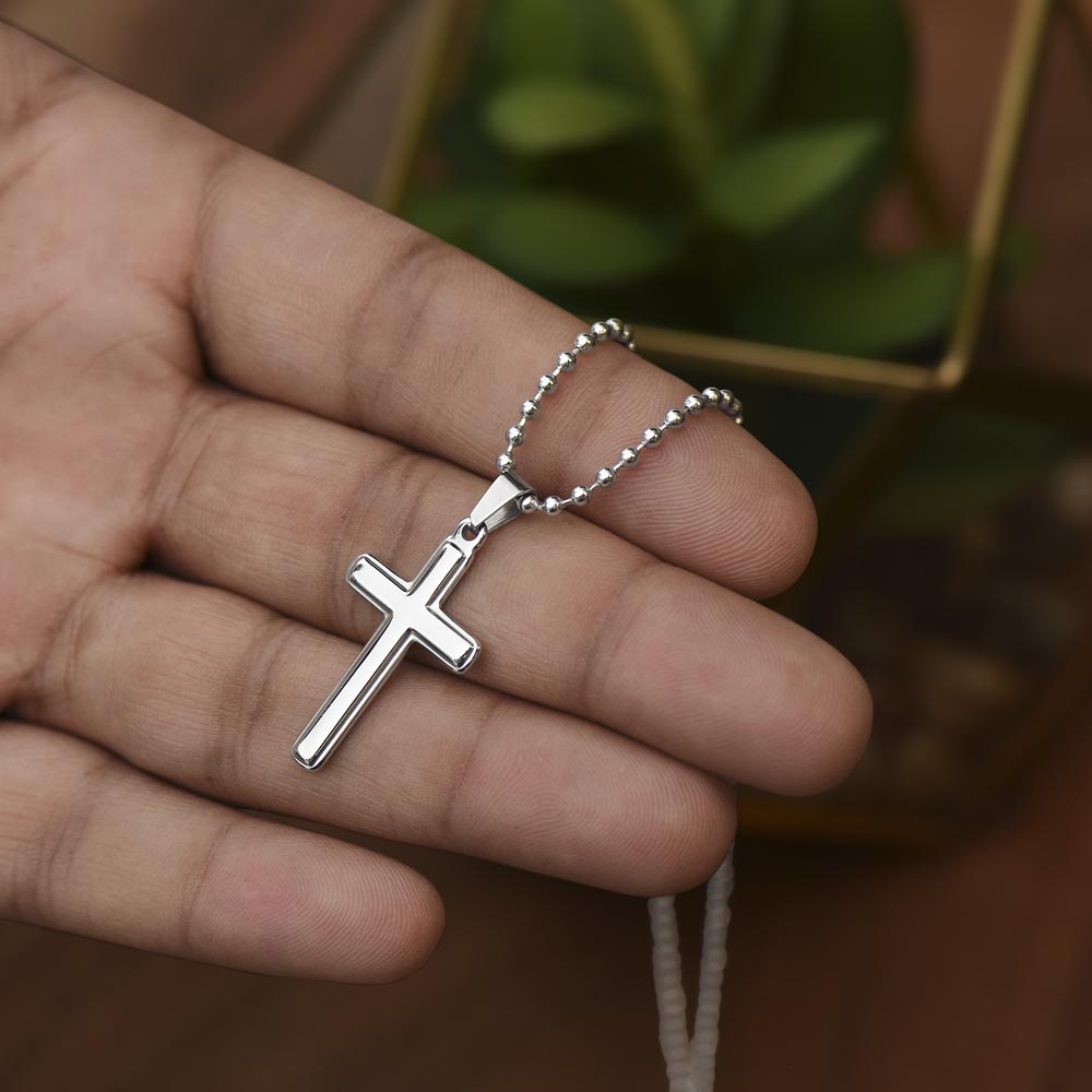 Artisan Cross Necklace — Faith Gift for Someone Special
