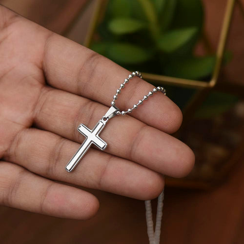 Artisan Cross Necklace — Faith Gift for Someone Special