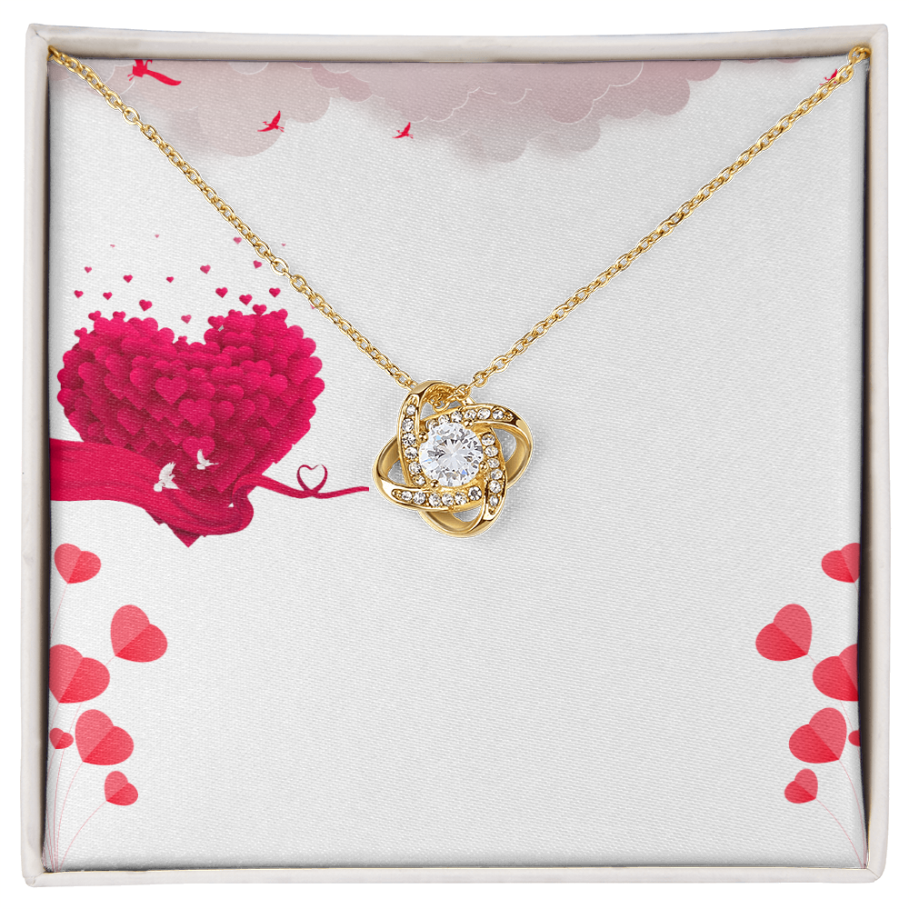 Collar nudo de amor — Regalo para esposa o novia
