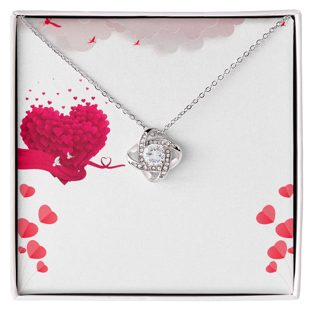 Collar nudo de amor — Regalo para esposa o novia