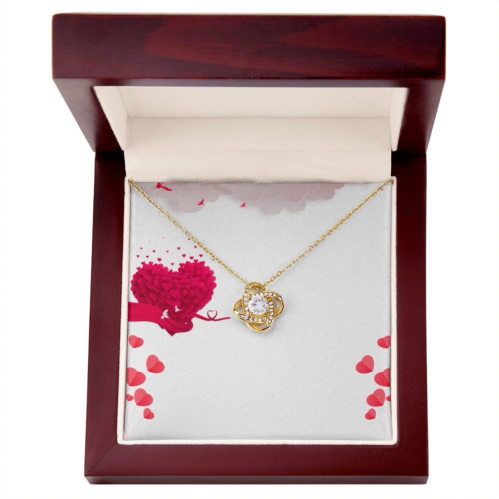 Collar nudo de amor — Regalo para esposa o novia