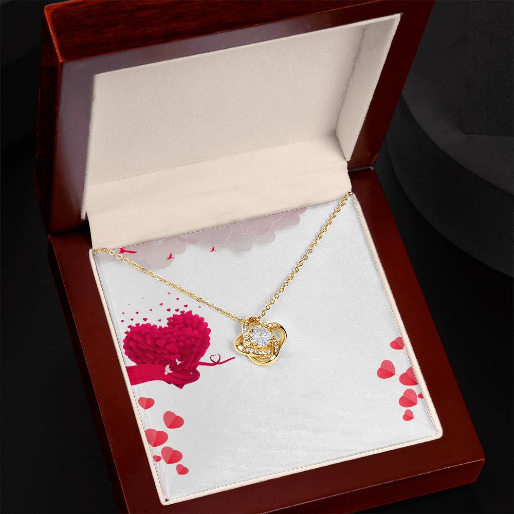 Collar nudo de amor — Regalo para esposa o novia