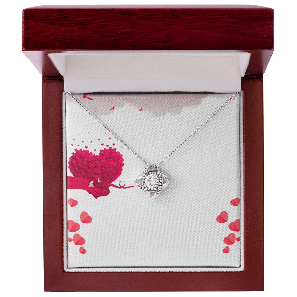 Collar nudo de amor — Regalo para esposa o novia