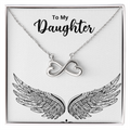 To My Daughter — Endless Love Necklace with Message Card