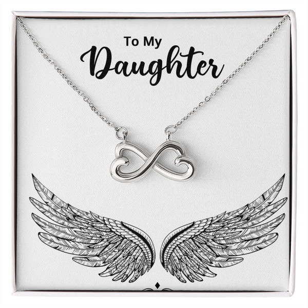 Para mi hija — Collar Endless Love con tarjeta