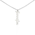 Vertical Name Necklace — Personalized with up to 4 Names
